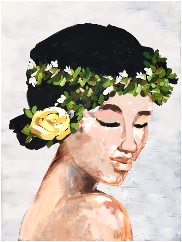 PoliHome Πίνακας Spring lady 1