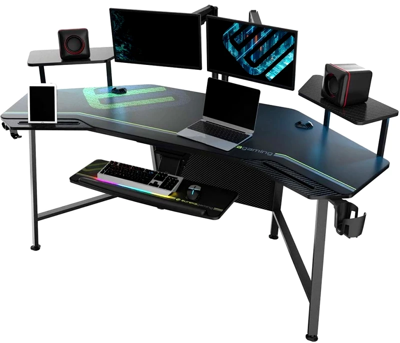 PoliHome Gaming Γραφείο - Eureka Ergonomic® ERK-AED-E70B