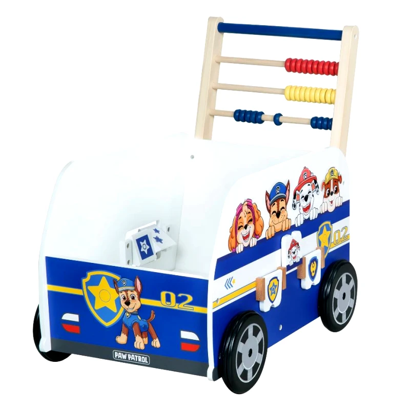 PoliHome Καροτσάκι - περπατούρα Paw Patrol