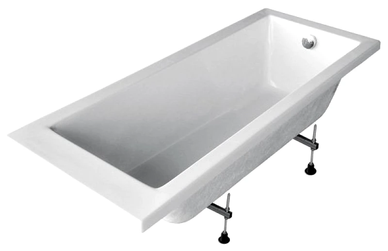 PoliHome Σετ στήριξης μπανιέρας Sanitana Cubic