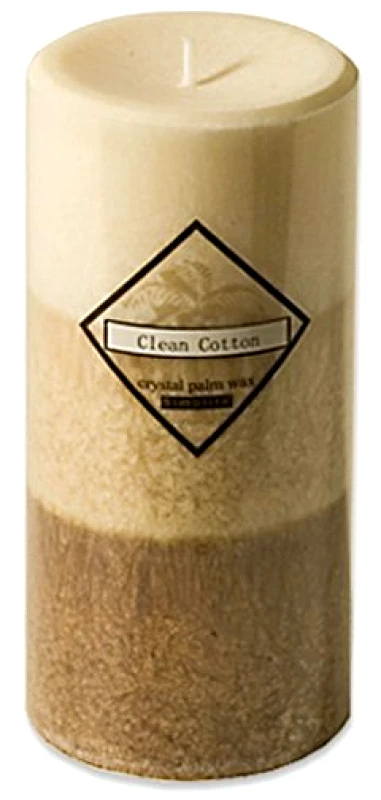 PoliHome Αρωματικό κερί κορμός Clean Cotton 15cm