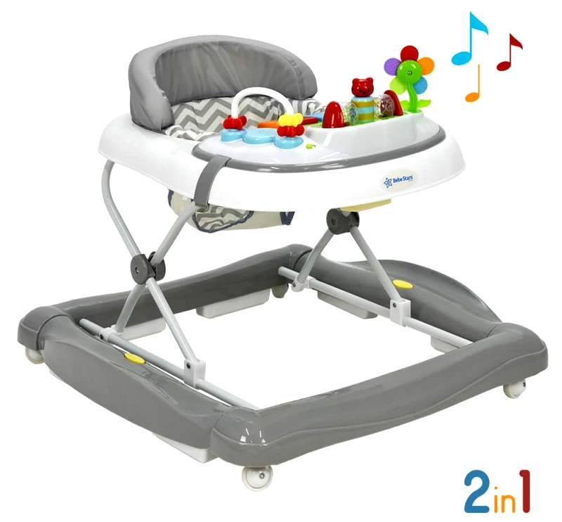 PoliHome Περπατούρα Bebe Stars Play 2 in 1