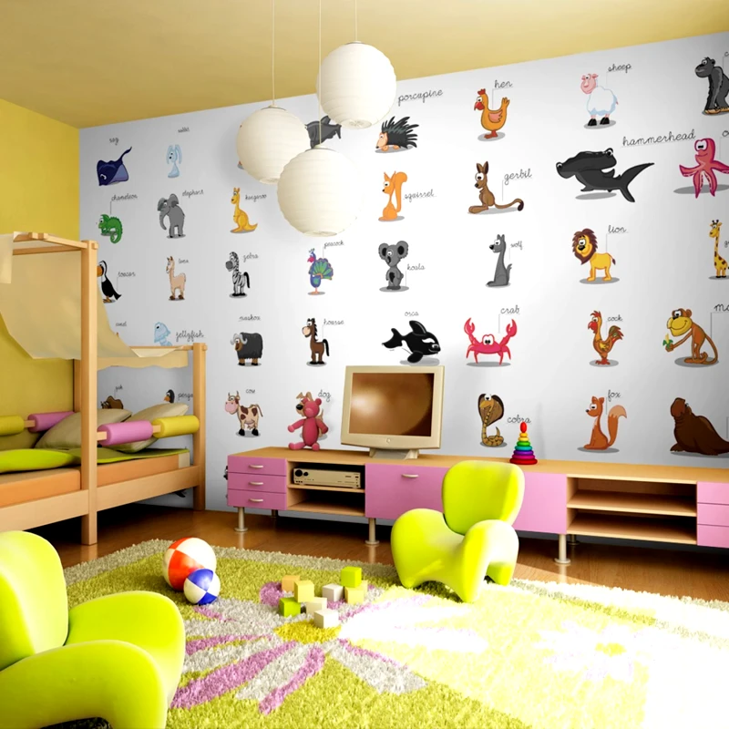 PoliHome Ταπετσαρία XXL - Learning by playing (animals) 550x270