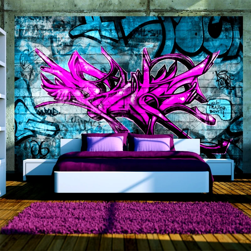 Φωτοταπετσαρία - Anonymous graffiti 100x70 φωτογραφία