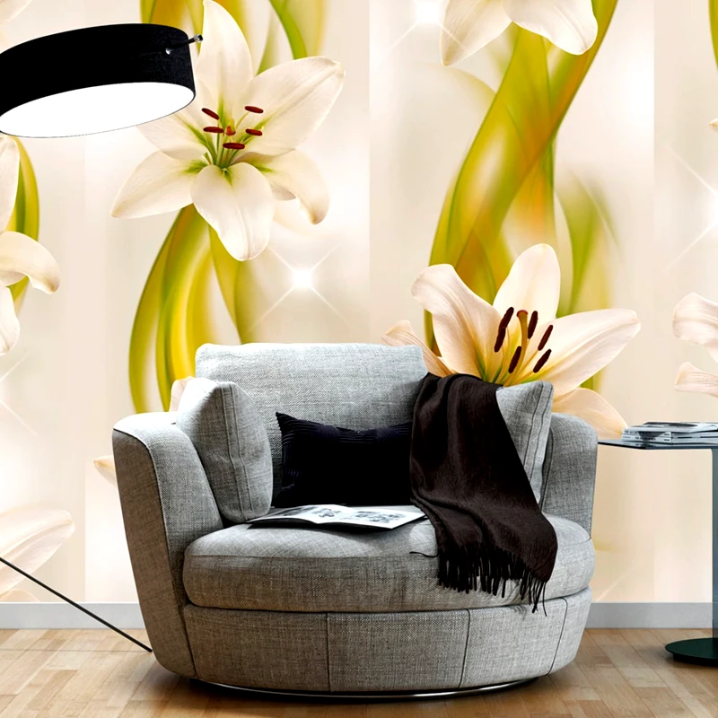PoliHome Φωτοταπετσαρία - Lilies avant-garde 50x1000
