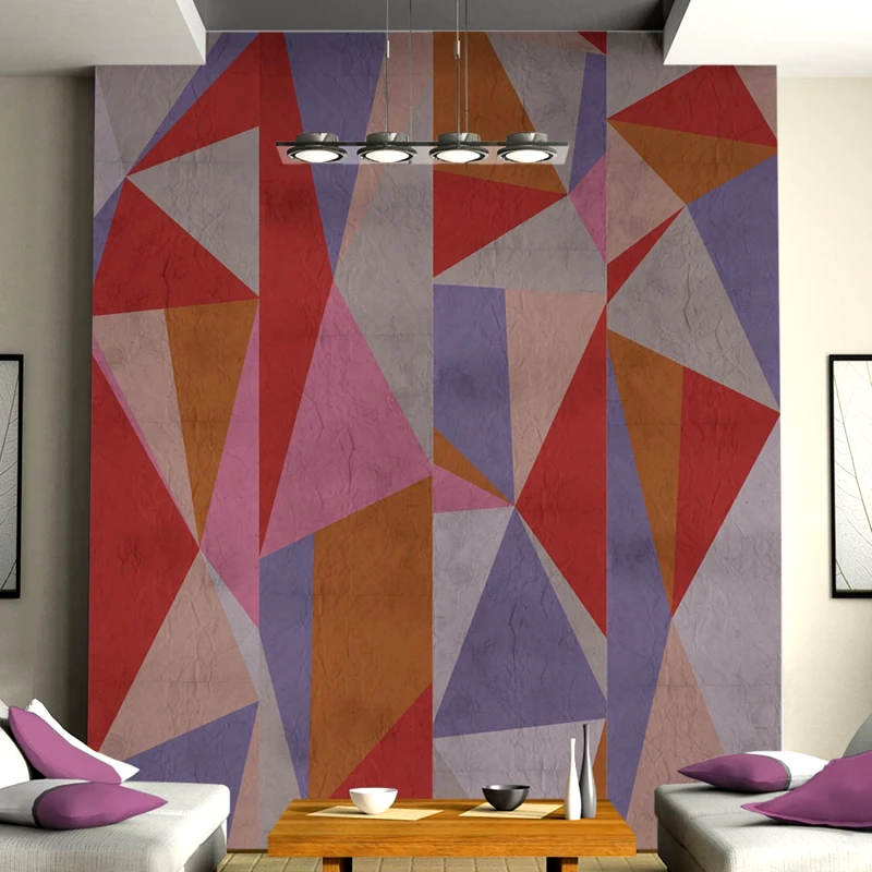 PoliHome Φωτοταπετσαρία - Triangles! 50x1000