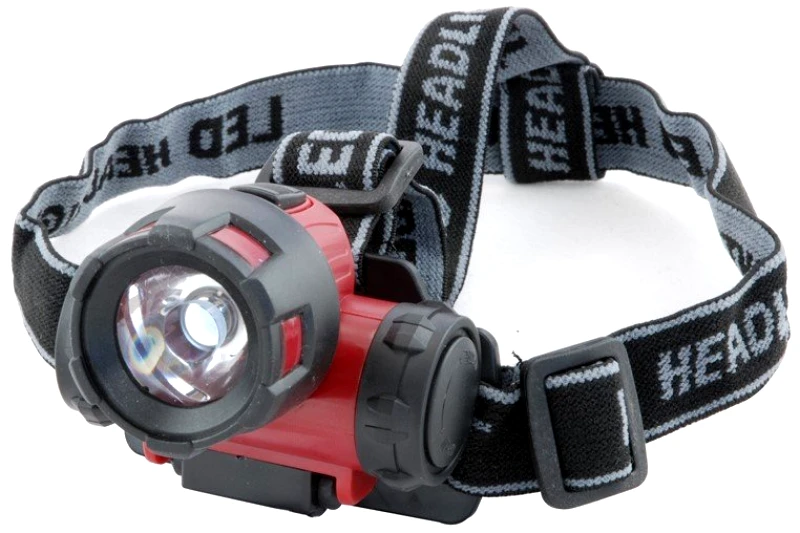 PoliHome Φακός κεφαλής 1 LED 1W