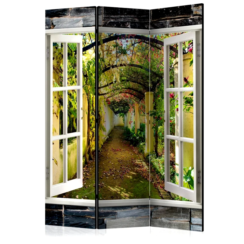 PoliHome Διαχωριστικό με 3 τμήματα - Secret Garden [Room Dividers] 135x172