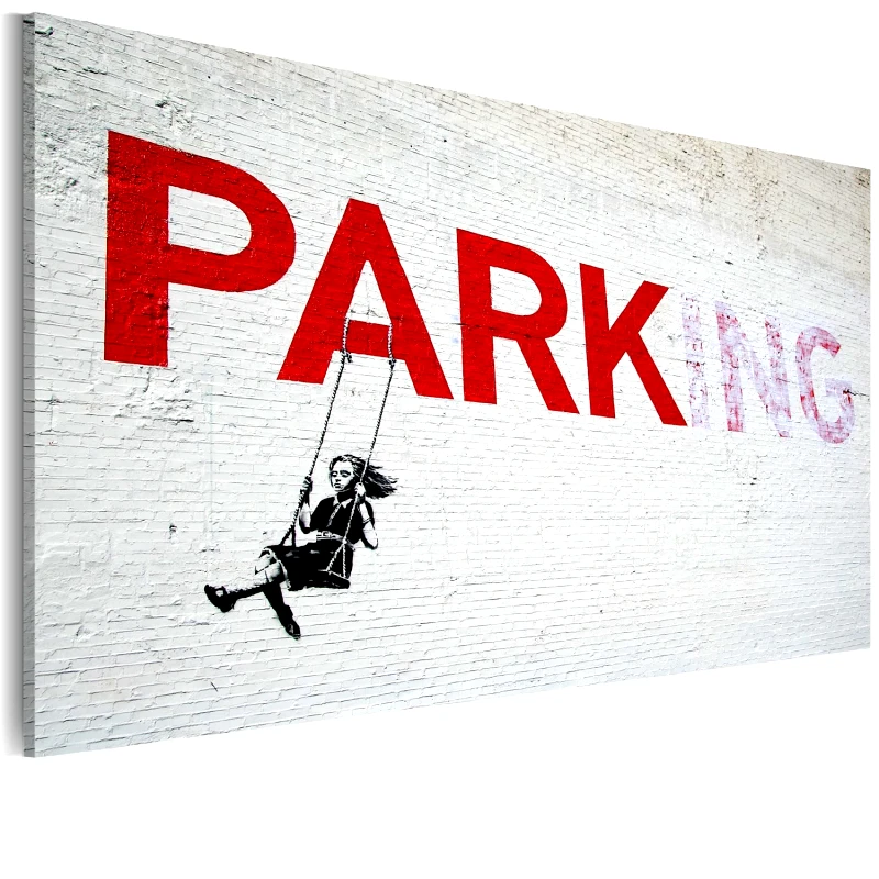 PoliHome Πίνακας - Parking (Banksy) 60x40