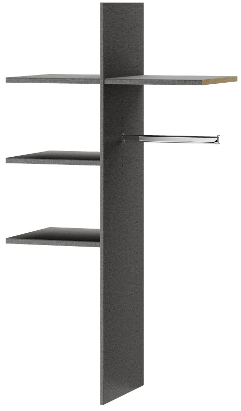 PoliHome Διαχωριστικό ντουλάπας Davenport με ράφια