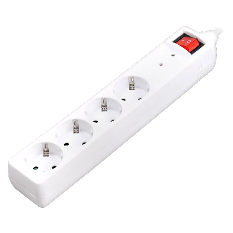 PoliHome Πολύμπριζο 4 θέσεων Sonora SPSW401 surge protect με διακόπτη