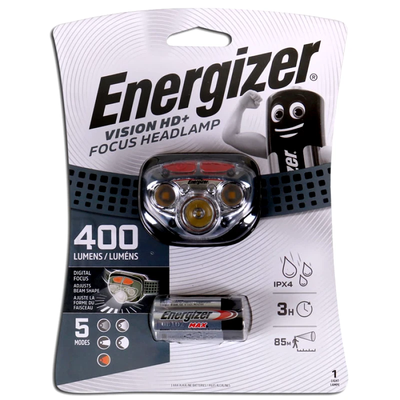 PoliHome Φακός κεφαλής LED Energizer Vision HD Focus