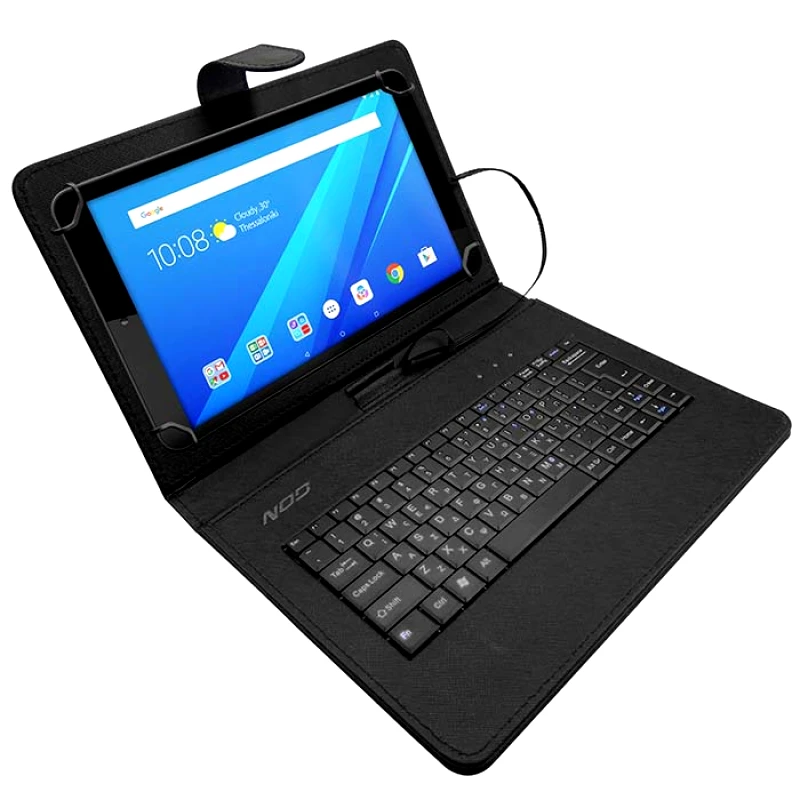 PoliHome Θήκη για Tablet με πληκτρολόγιο 10.1 NOD Type Protect