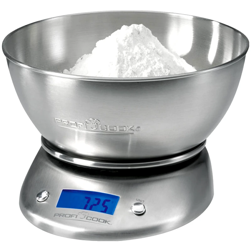 PoliHome Ζυγαριά κουζίνας Profi Cook PC-KW 1040 ψηφιακή inox