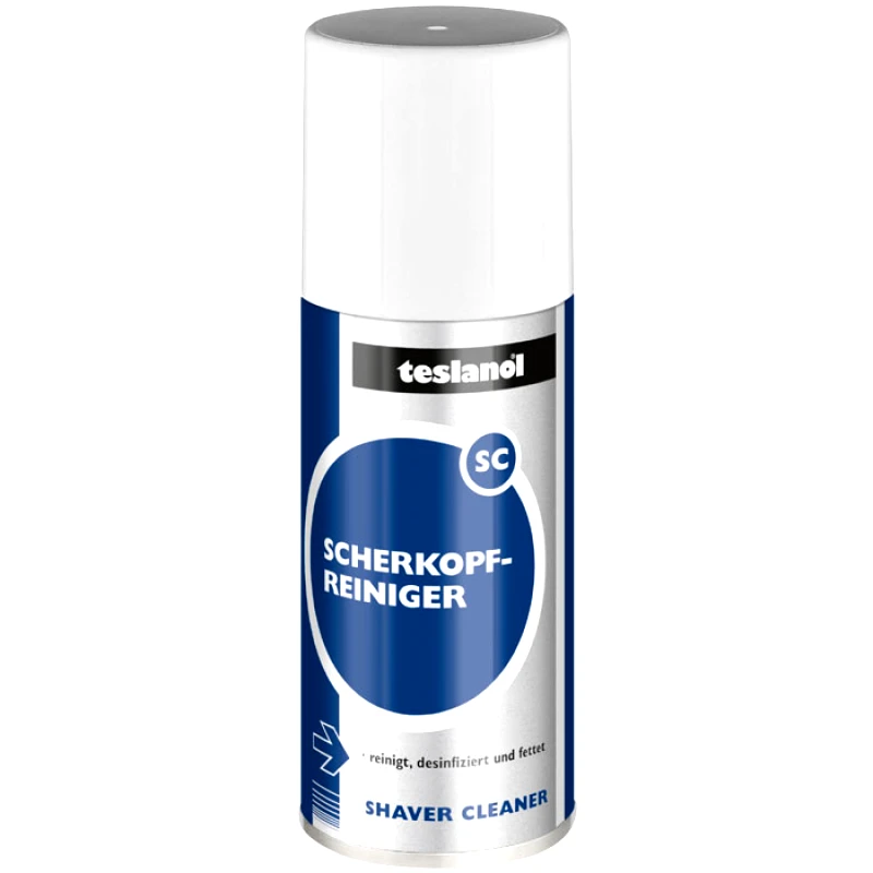 PoliHome Σπρέυ καθαρισμού κεφαλών SC-Shaver Teslanol 26050 100ml για ξυριστικές μηχανές