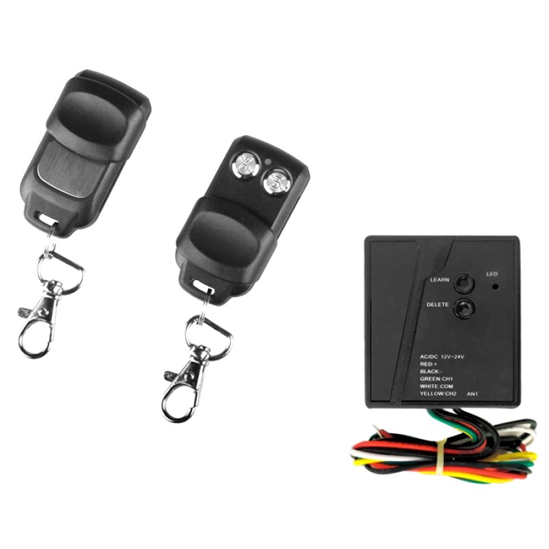PoliHome Κιτ ασύρματου τηλεχειρισμού Superior Indoor με δέκτη και 2 χειριστήρια