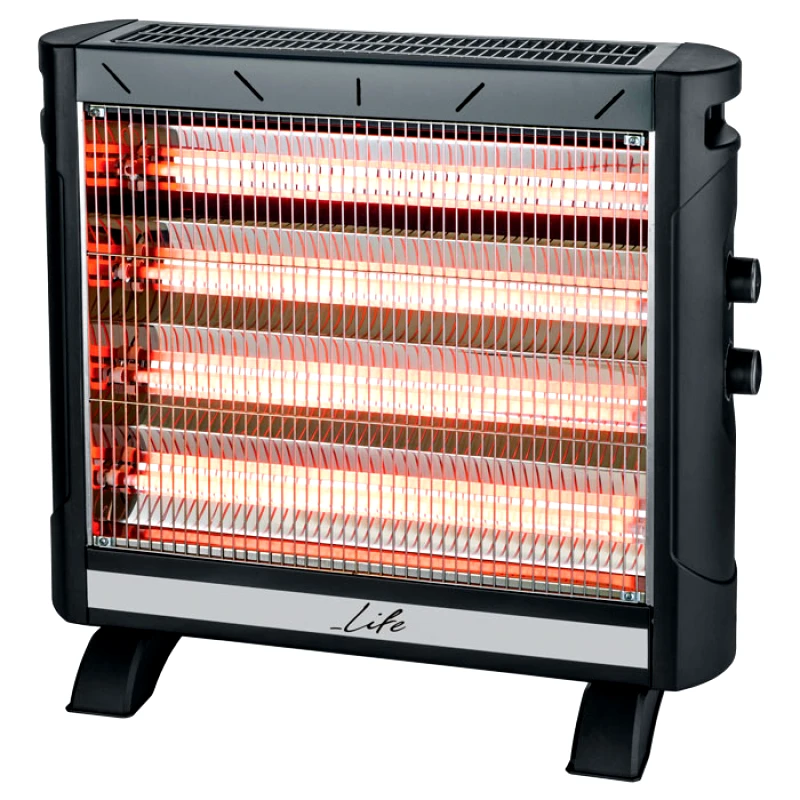 PoliHome Θερμάστρα χαλαζία Life Heat Wave