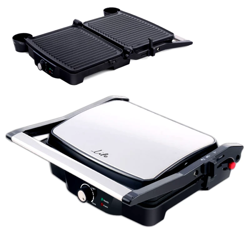 PoliHome Ηλεκτρικό γκριλ Life Grill Time