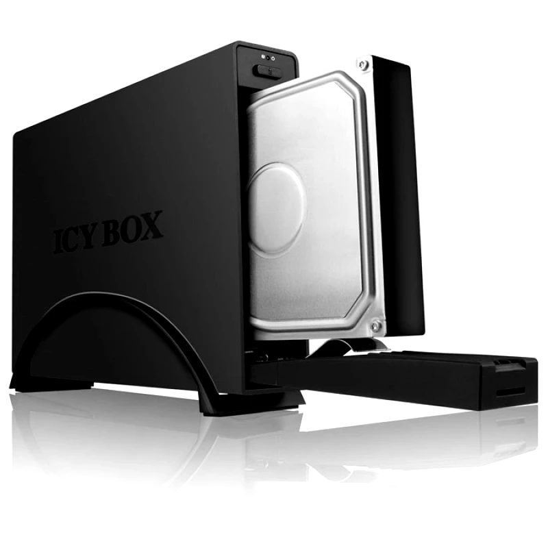 PoliHome Εξωτερική θήκη σκληρού δίσκου HDD SSD ICY BOX 366StU3+B