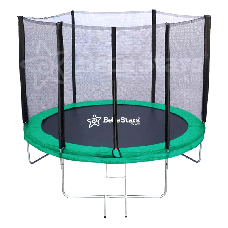 PoliHome Τραμπολίνο με δίχτυ 244cm Bebe Stars