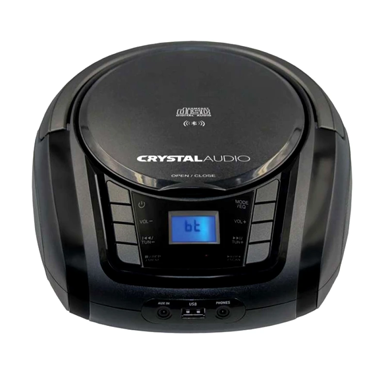 PoliHome Φορητό ραδιόφωνο Crystal Audio BMBUB3