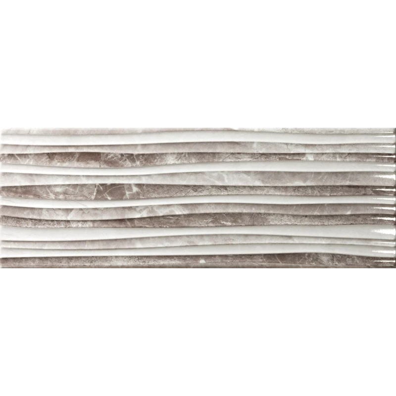 PoliHome Πλακάκι LOUVRE Decor Gris Wave Rlv KARAG