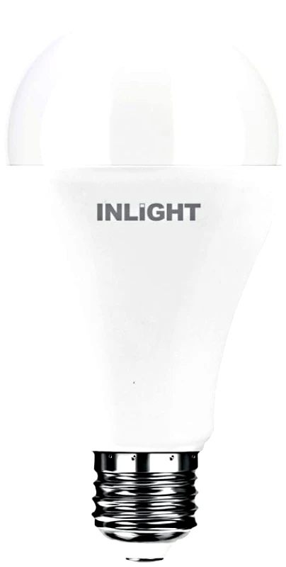 PoliHome Λαμπτήρας LED InLight E27 A67 18W 4000K