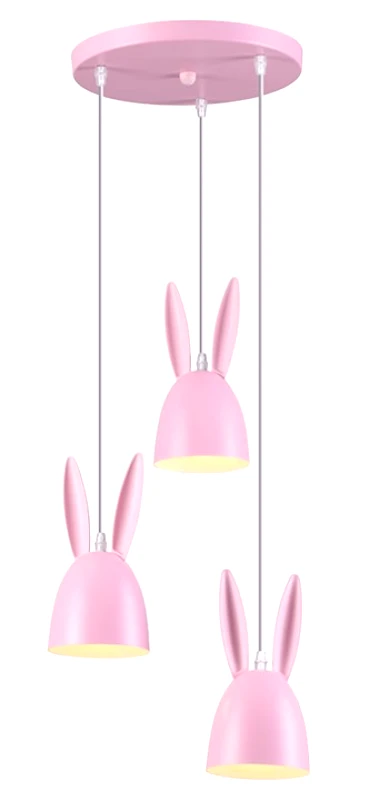 PoliHome Κρεμαστό φωτιστικό οροφής Bunny 3φωτο