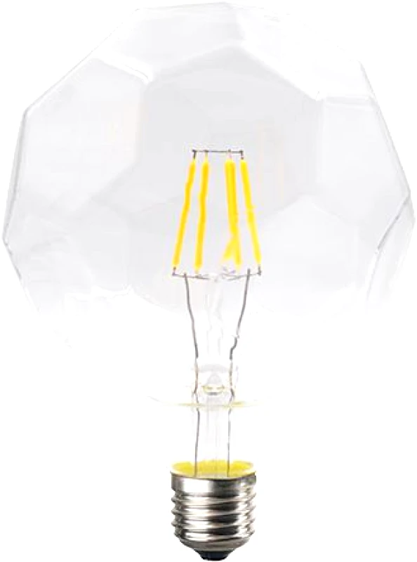 PoliHome Λαμπτήρας LED Filament E27 Lig 6W 2700K Dimmable