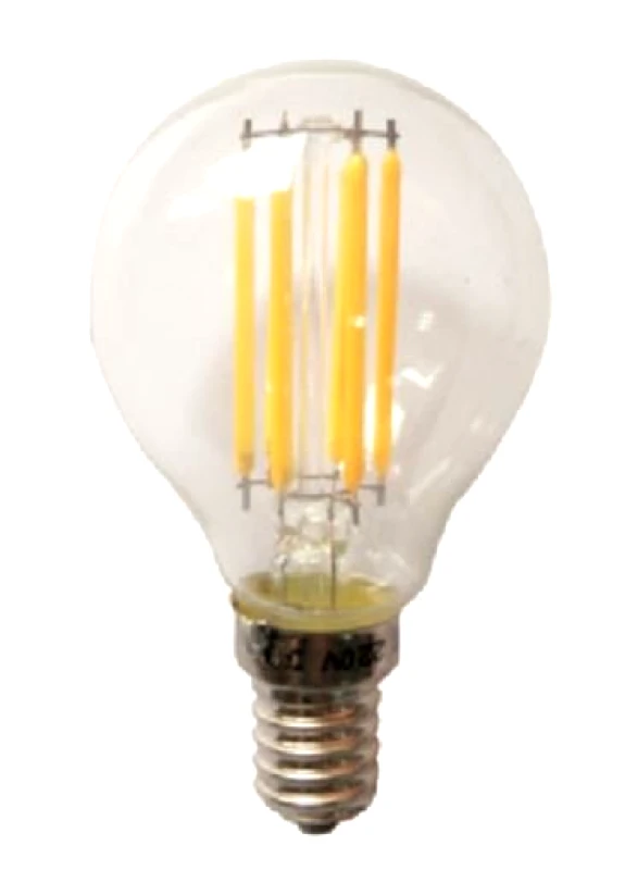 PoliHome Λαμπτήρας LED Filament E14 Retro 4W 2700K