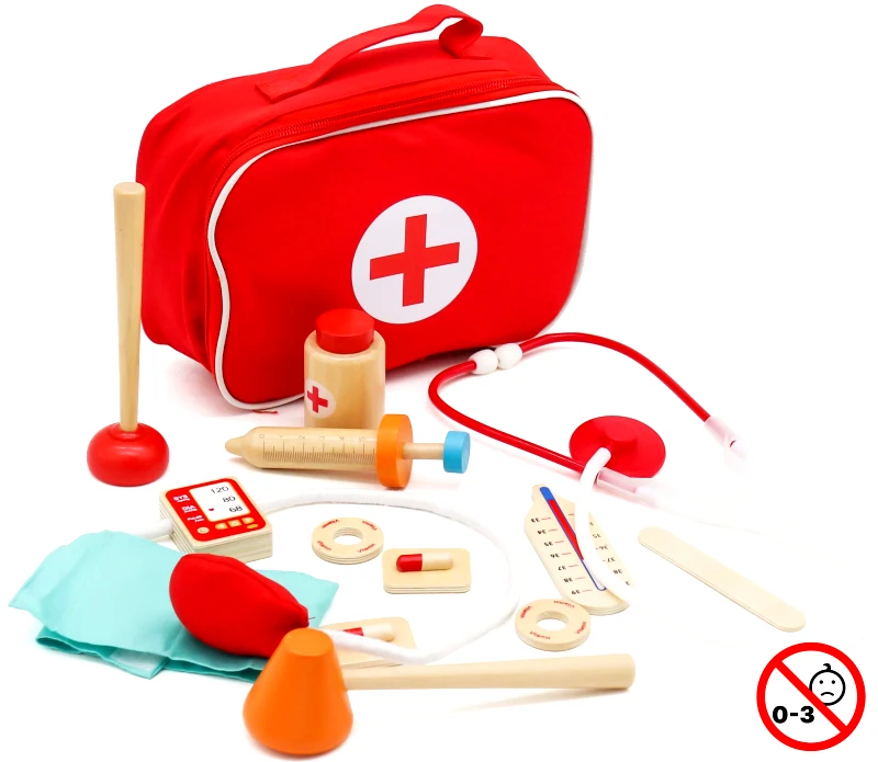 PoliHome Παιδικό σετ ιατρικών εργαλείων Joyland First Aid