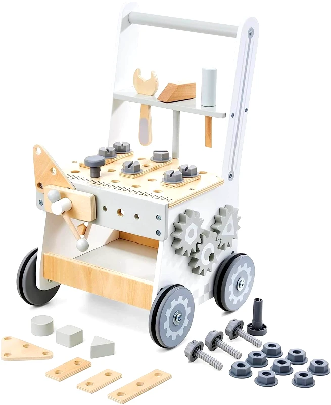 PoliHome Παιδικός πάγκος εργασίας τρόλεϊ Joyland Crafty