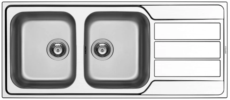 PoliHome Νεροχύτης Pyramis Athena Extra 2B 1D