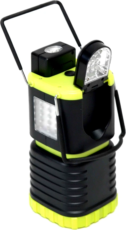 PoliHome Φανάρι μπαταρίας 2x15 LED - φακό 3x15 LED