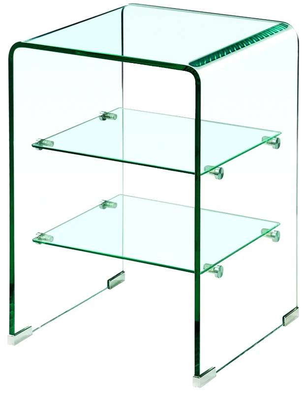 PoliHome Βοηθητικό τραπεζάκι σαλονιού Crystal Shelf