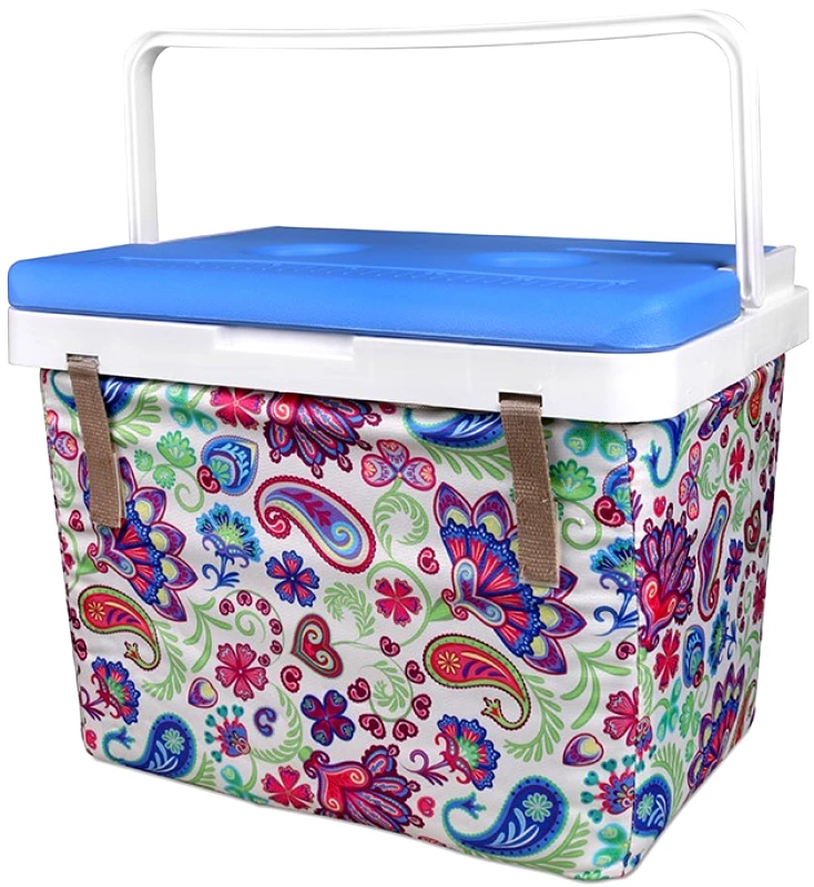 PoliHome Φορητό ψυγείο Kale Termos 20LT Paisley Fabric