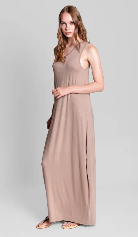 Collectiva Noir Collectiva Noir - ESTELLA DRESS - TAUPE