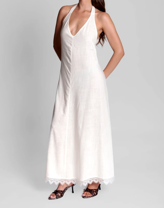 Collectiva Noir Collectiva Noir - HELIA DRESS - ECRU
