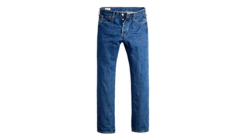 Levis Levis - 501® LEVIS®ORIGINAL FIT MED INDIGO - FLAT FINISH - STONEWASH