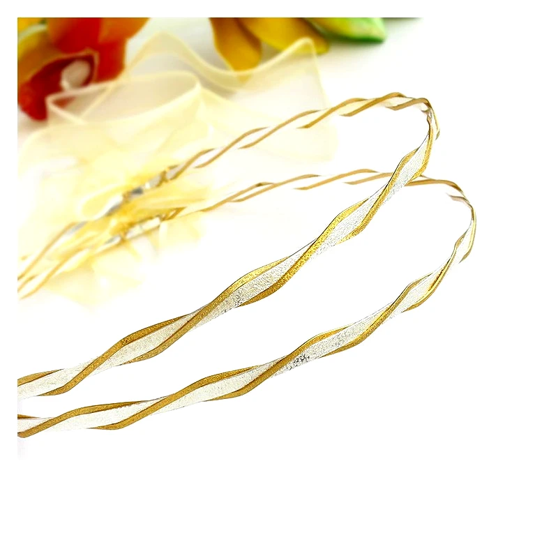 Στέφανα γάμου δίχρωμα ασημί χρυσό φωτογραφία