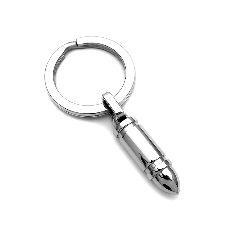 Asimenio Μπρελόκ κλειδιών σφαίρα bullet από ατσάλι