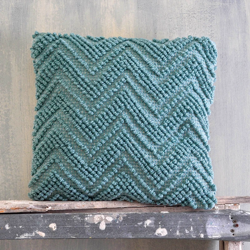 Rythmos Rythmos Raffia Πετρολ - Μαξιλαρι 45Χ45