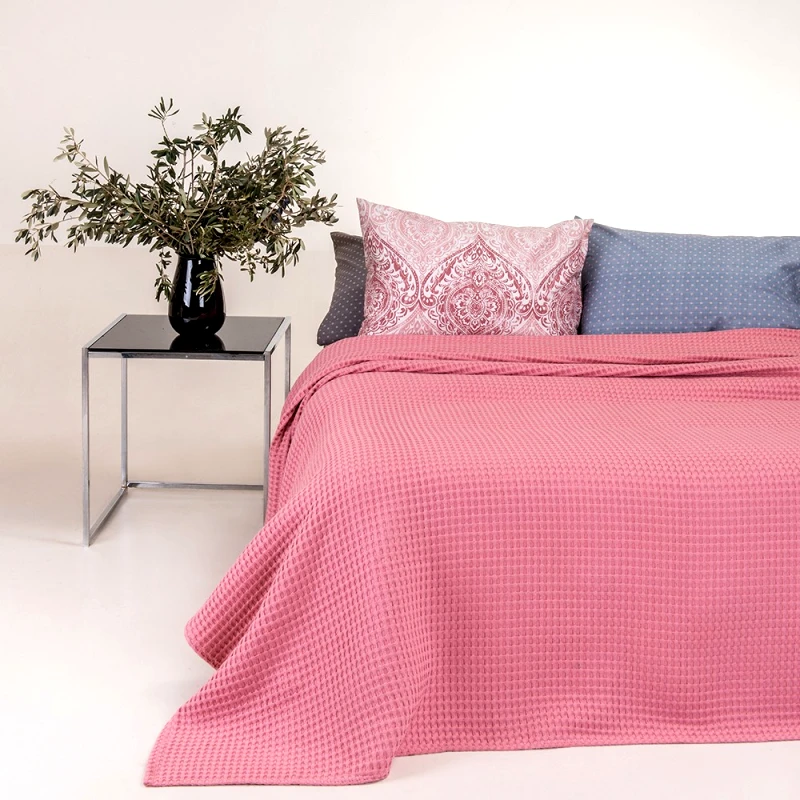 Melinen Home Melinen Home Κουβερτα Πικε Υπερδιπλη Patmos Rose 230Χ240