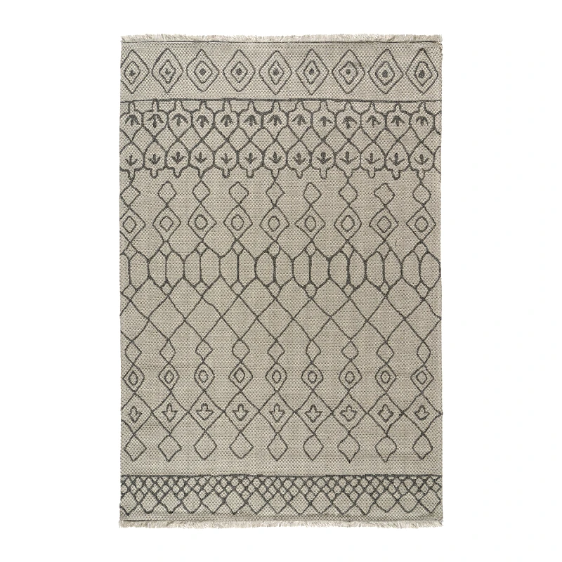 Beauty Home Πατάκι βαμβακερό Cocotton 9231 75x150 Γκρι Beauty Home