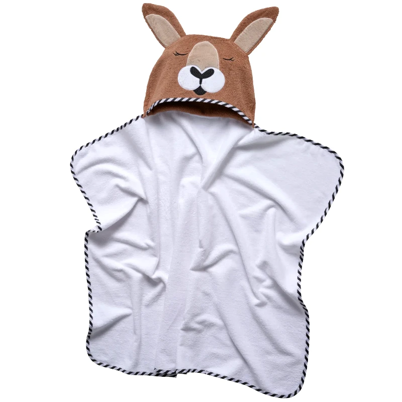 Das Baby Das Baby Καπα Smile Embroidery 4894 Καφε - Λευκο Καφε - Λευκο