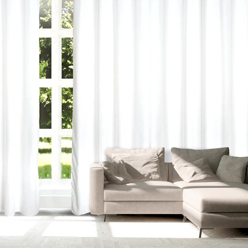 Das Home Das Home Κουρτινα Με Κρικουσ 140Χ270 2249 Εκρου Εκρου