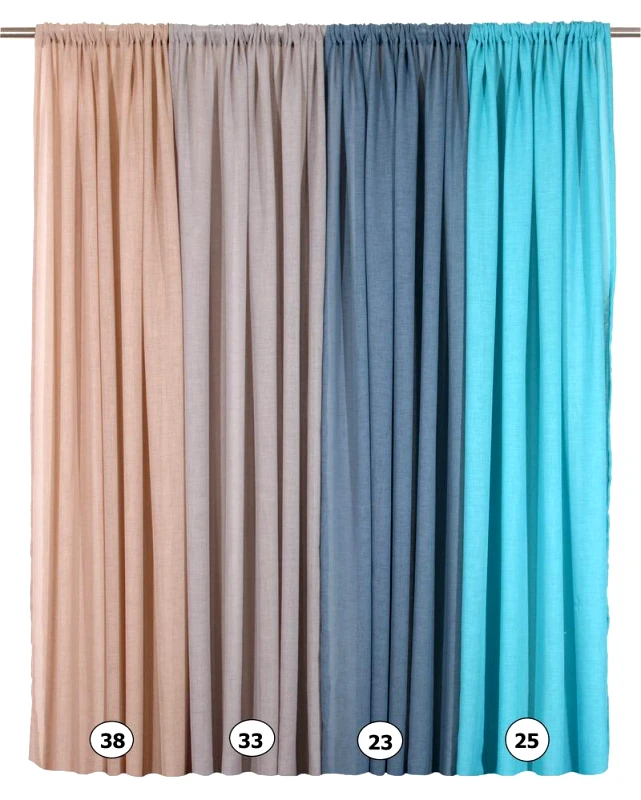 Anna Riska Anna Riska Κουρτίνα με Τρέσα 280x270 103 25 Turquoise