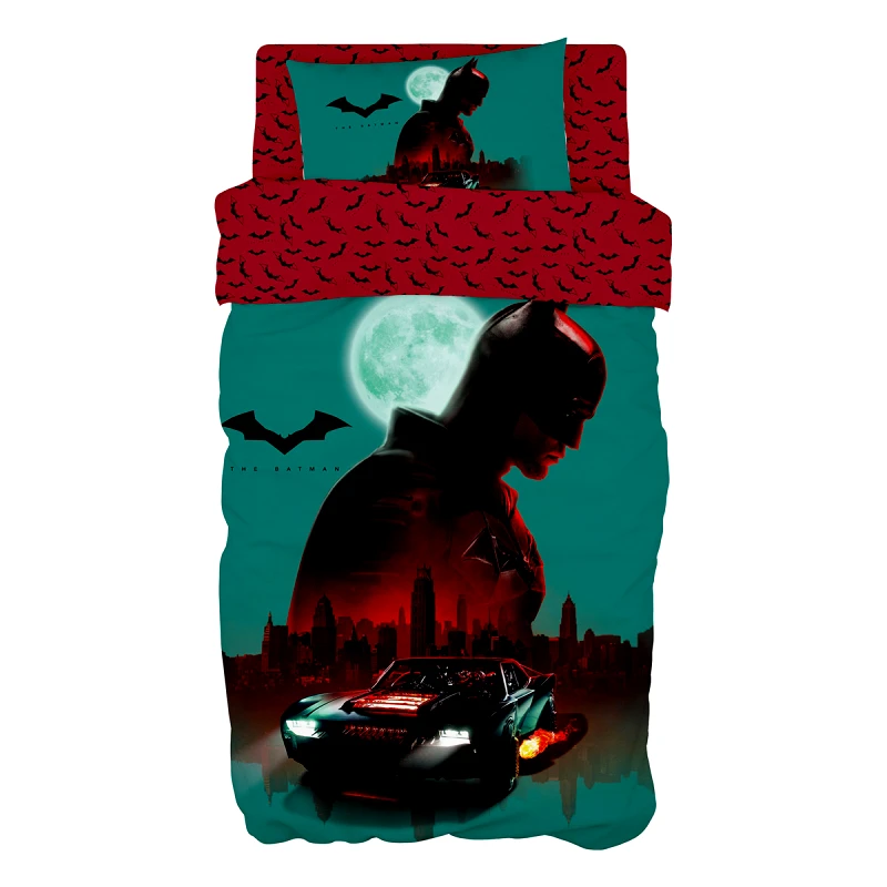 Beauty Home Σετ πάπλωμα μονό Art 6185 The Batman 160x240 Εμπριμέ Beauty Home