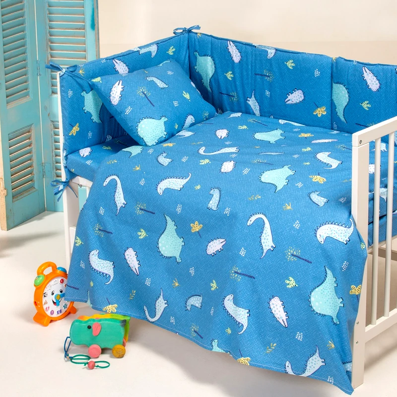 Melinen Home Melinen Home Σεντόνι Αγκαλιάς 85x110 Baby Line Zoo Boy