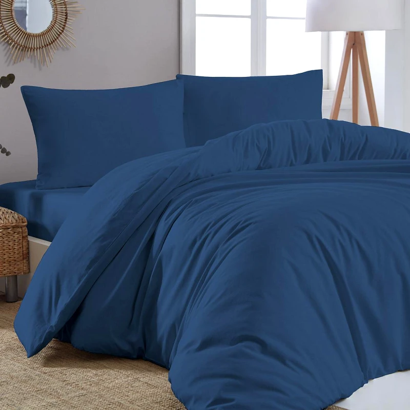 Beauty Home Παπλωματοθήκη υπέρδιπλη μονόχρωμη Art 1999 230x250 Μπλε Beauty Home
